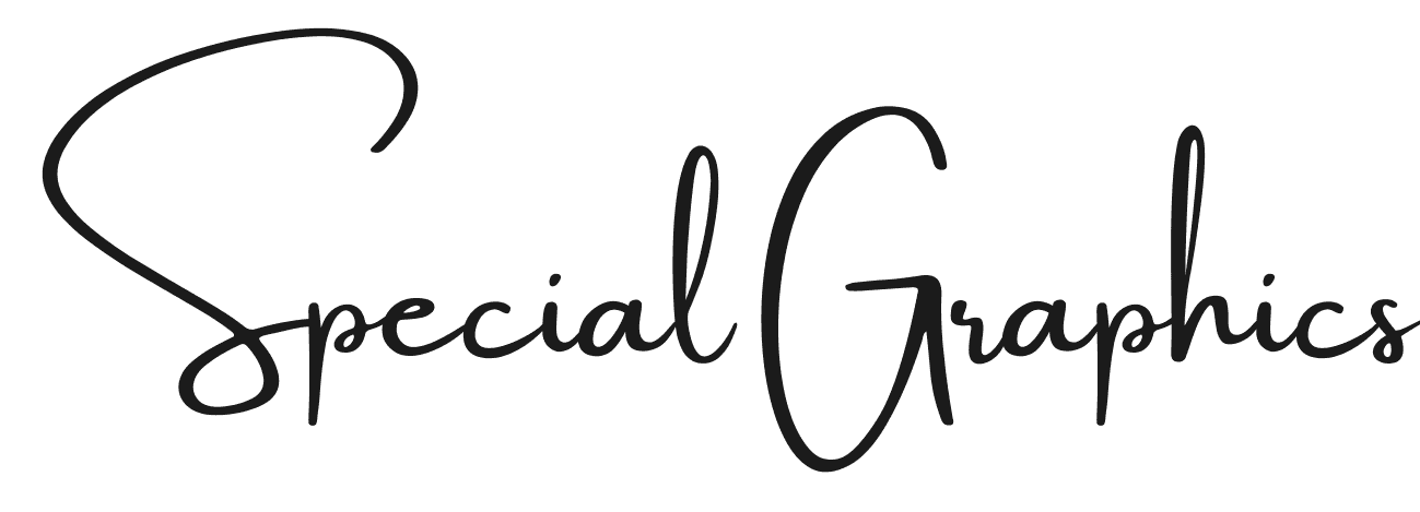 Special Graphics Rebranding Before 2014 Cursive Logo