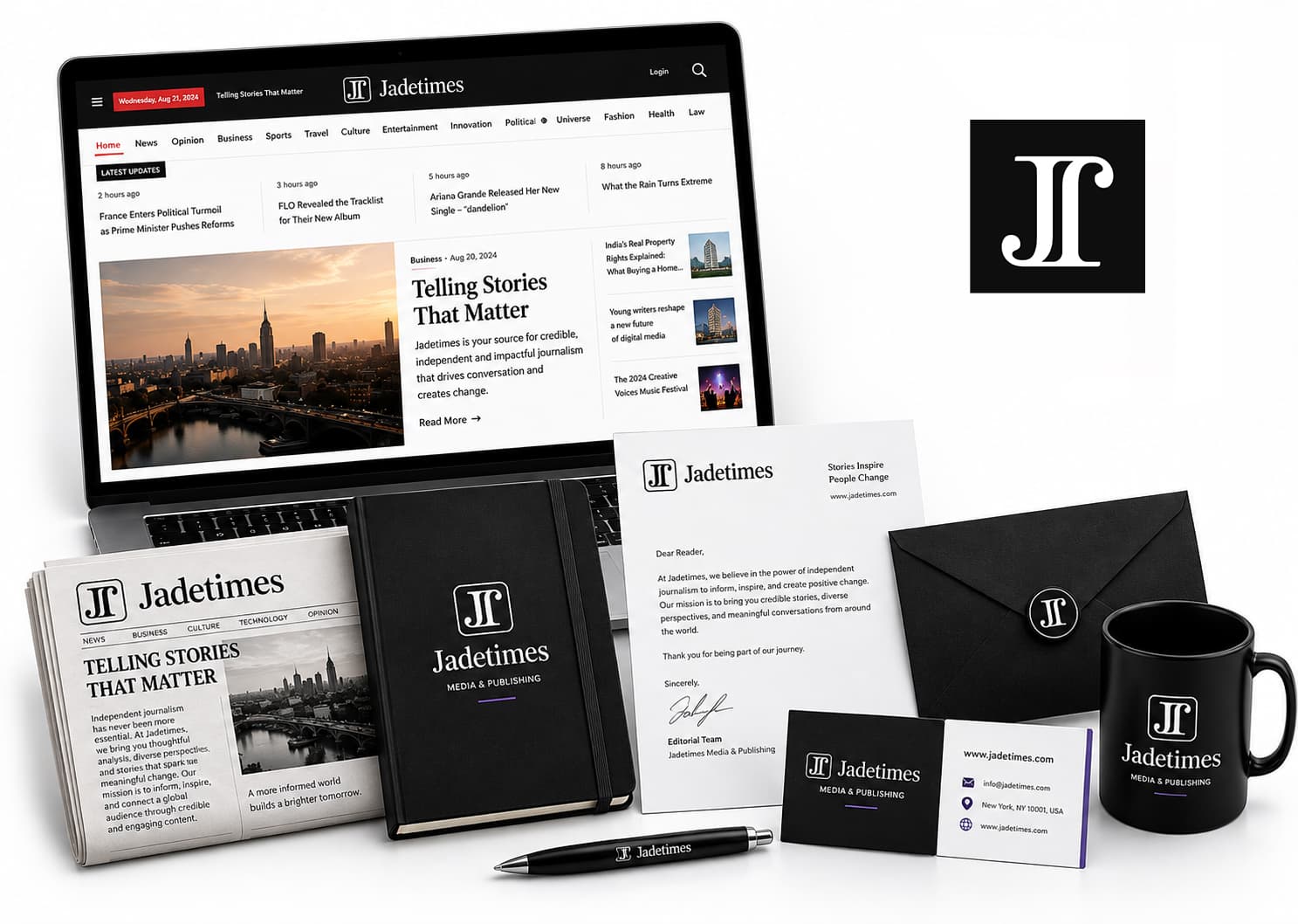 Created for Jadetimes Media & Publishing LLC.